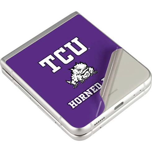 Texas Christian University Mascot Galaxy Z Flip4 5G Skin